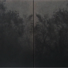 The Black Hole1, 2005, transfer on canvas, 50x50 cm (each)